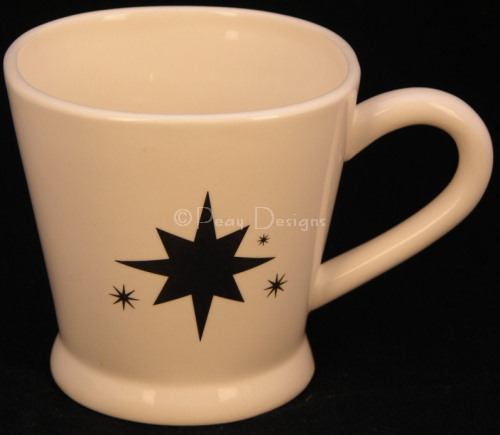 Le Chat Noir Boutique Bath And Body Works 1999 Holiday Edition Star Coffee Mug Misc Coffee Mugs